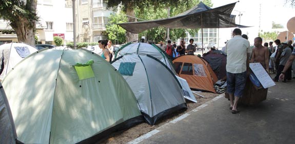 מחאת האוהלים / צלם: אורי חודי